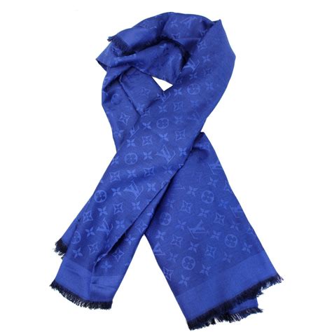 foulard louis vuitton blue|Louis Vuitton shawls.